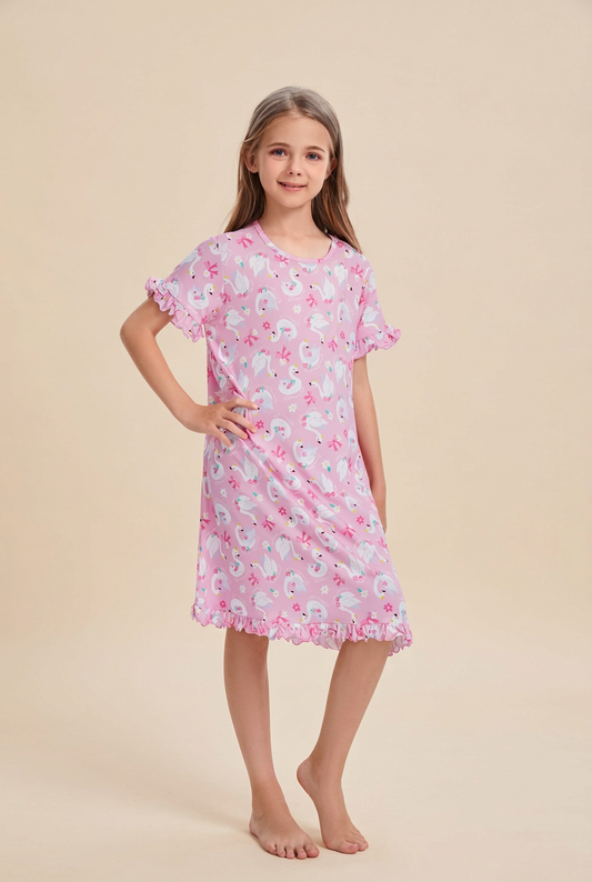 Kids Ocean Dreams Bamboo Lounge Dress