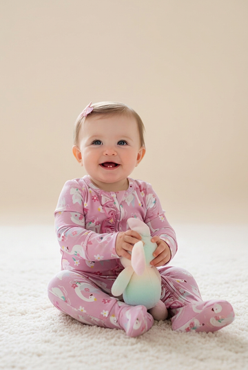 Baby Ocean Dreams Zip Romper